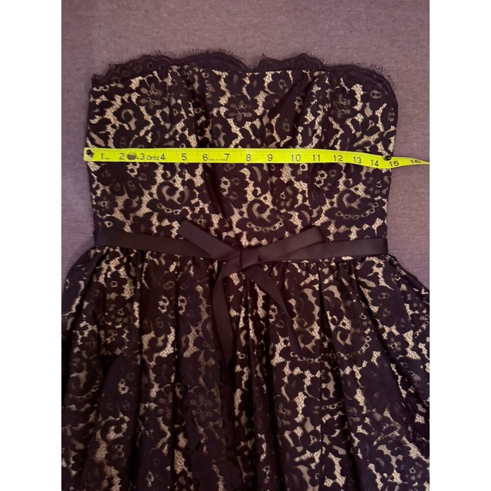 Robert Rodriguez Target Neiman Marcus Lace Strapless Cocktail Dress Size 6 - Picture 12 of 13